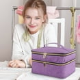 thumbnail image 3 of Sewing Supplies Organizer, Double Layer Waterproof Travel Sewing Box Sewing Accessories Organizer for Sewing Tools Clips Pins, 3 of 12
