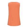 thumbnail image 5 of Timegard Camisoles pour Femmes Été Col Rond Sans Manches Blouse Confortable Tunique Décontractée à Porter avec des Leggings, 5 of 5