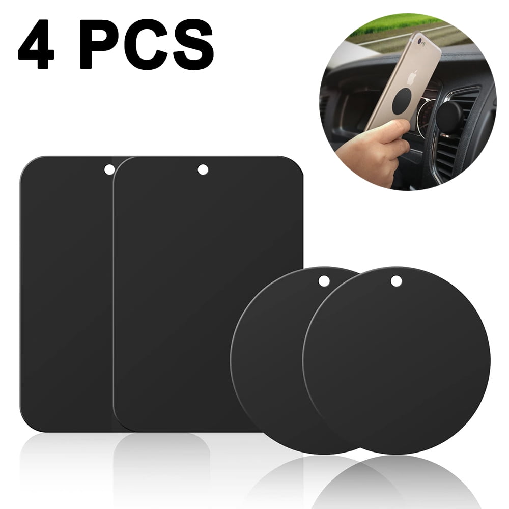 Mount Metal Plate for Cell Phone Magnet Holder Magnetic Car Mount with Strong Adhesive Sticker