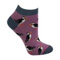thumbnail image 1 of Ladies Bamboo Trainer Socks | Miss Sparrow | Breathable Low Cut Socks for Women, 1 of 2