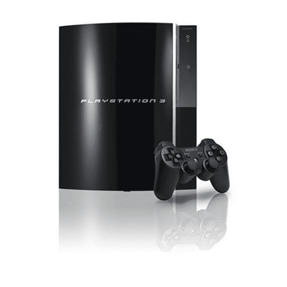 Sony - PlayStation 3 Fat 80GB Console de Jeu Vidéo PS3 - Noir (Remis à Neuf)