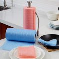 thumbnail image 3 of 2 Rolls of 100 Sheets,Reusable Cleaning Wipe, Household &Kitchen Towels,Disposable Cleaning Cloth, Dish Cloth Dish Towels Dish Rags Reusable Kitchen Paper Towels, Wash Towels, 3 of 7