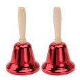 thumbnail image 1 of Chok2pcs Super Loud Christmas Hand Bells Lovely Service Hand Bells Party Props, 1 of 10