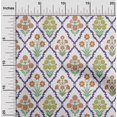 thumbnail image 2 of oneOone Rayon Brown Fabric Asian Floral Craft Projects Decor Fabric Printed By The Yard 56 Inch Wide, 2 of 4