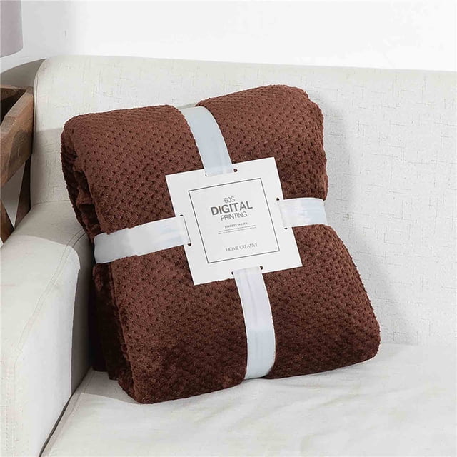 Home Textile Boutique Clearance Blowout Sale! JFZMDY Super Soft Warm Warm Fleece Blanket Throw Rug Sofa Bedding