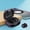 Purple, variant on Lunxisen 2 Pcs Clip On Bluetooth Earpiece Bone Conduction LED Display Long Battery Life for Music Calls Workout Running