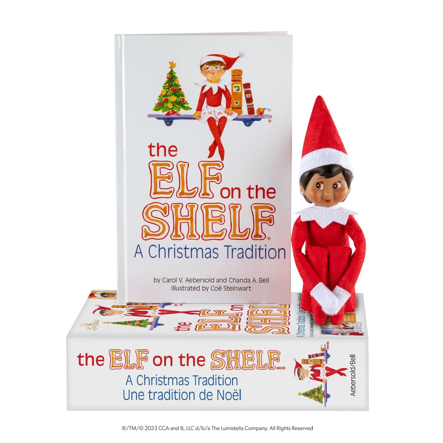 The Elf on the Shelf MD : Une tradition de Noël – fille yeux marrons