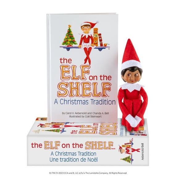 The Elf on the Shelf®-Girl Darker English Book