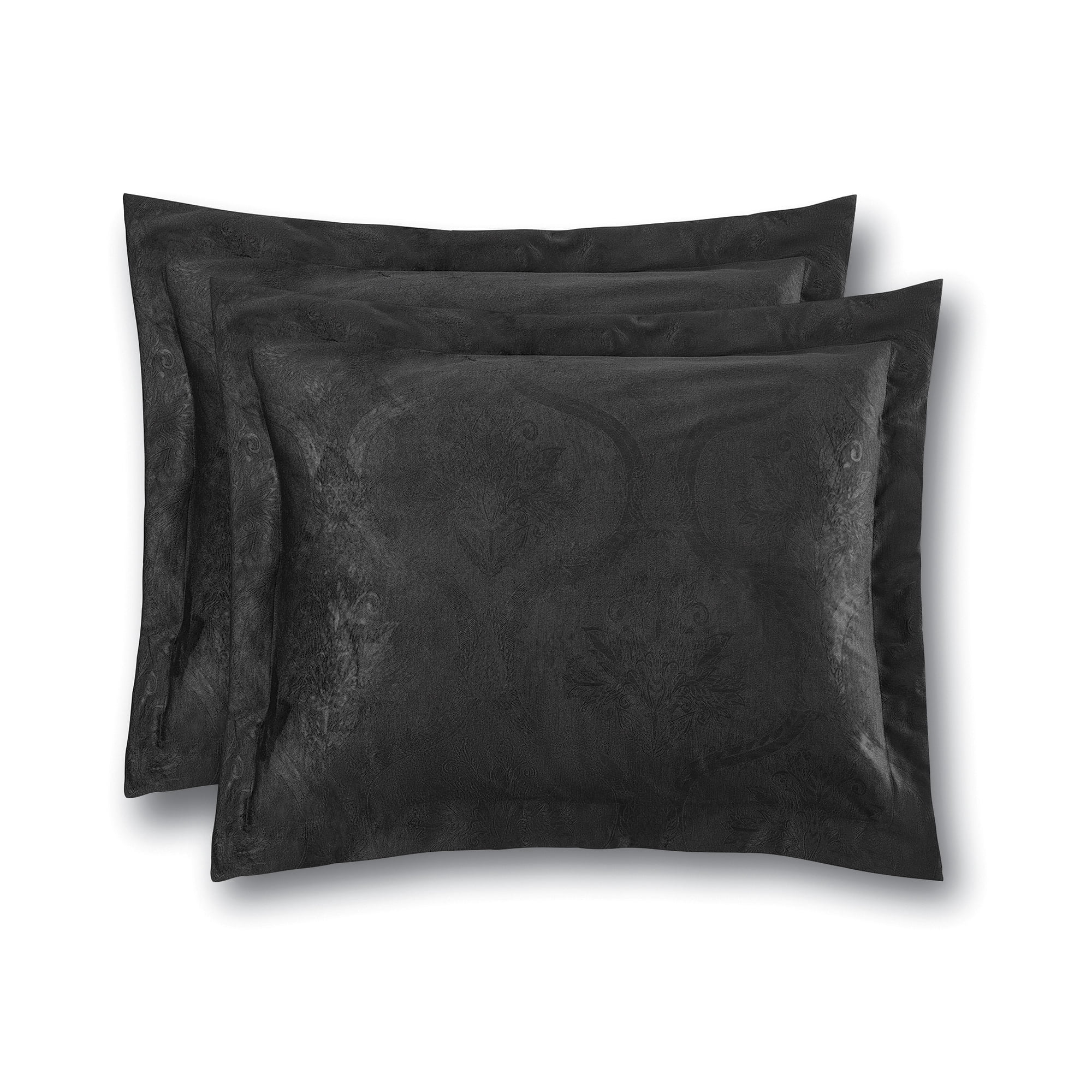 Mainstays 11-Piece Bed in a Bag Comforter Set with Sheets, Black Velvet, Queen