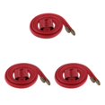 thumbnail image 1 of Decodeary Leather Drawstring Replacement Strap for Bucket Handbag Bag Red 3Set, 1 of 6