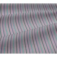 thumbnail image 4 of oneOone Viscose Jersey Fabric Multicolor Stripe Print Fabric BTY 60 Inch Wide, 4 of 4