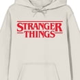 thumbnail image 2 of Stranger Things Chandail à Capuchon à Logo Classique – Chandail à Capuchon Sable - Grand, 2 of 2