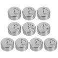 thumbnail image 3 of Poids en Fer pour Placage de Chrome Argenté pour Usage en Laboratoire Précis et Fiables 10 Pcs 50G, 3 of 8