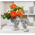 thumbnail image 5 of Woman Head Planter, 5 of 5