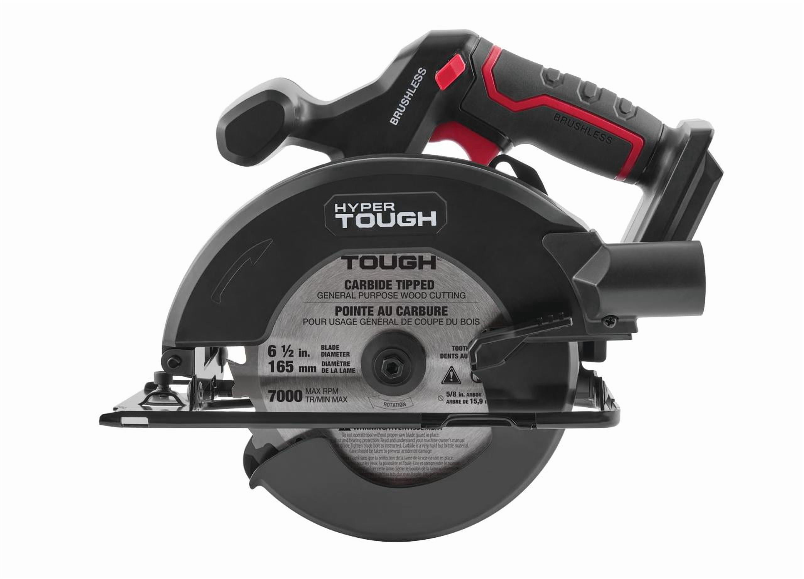 Hypertough Pl HT 20V Bl Circ Saw