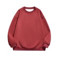 thumbnail image 2 of KIHOUT Chandails à Manches Longues pour Hommes T-Shirts Décontractés Mode Chandails à Col Rond Unis Pulls Hauts Chandail WE/L2, 2 of 5