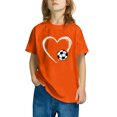 thumbnail image 4 of RXIRUCGD Tout-Petits Enfants Garçons Filles T-shirt à Imprimé d'Halloween Mode Mignon Col Rond Imprimé Manches Courtes Haut ( Orange, Taille : 5 Ans ), 4 of 4
