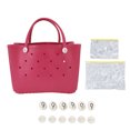 thumbnail image 2 of Panier de Piscine Grande Capacité Boîte de Rangement Portable Sac de Plage Robuste Poignée Fixe pour Cosmétiques Jouets pour Enfants Gel Douche, Shampooing, après-Shampooing, 2 of 8