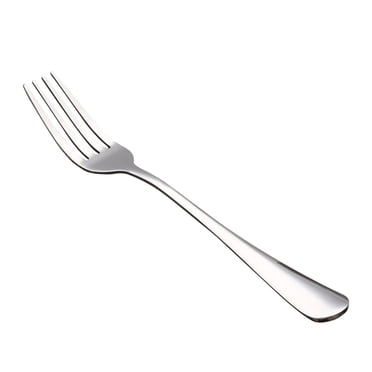 Agiferg 1010 Smooth Handle Tableware Stainless Steel Fork Fruit Fork Hotel Supplies Fork Dining Fork Children's Fork