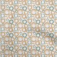 thumbnail image 1 of oneOone Polyester Spandex White Fabric Abstract Craft Projects Decor Fabric Printed By The Yard 56 Inch Wide, 1 of 4