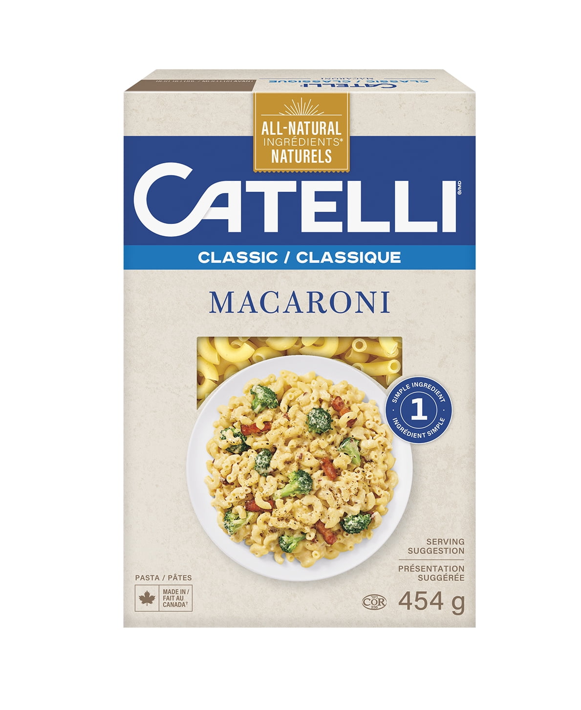 Catelli Classic All-Natural Macaroni Pasta