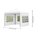 thumbnail image 3 of EIMELI Camping and Hiking Tents Clearance Outdoor Clear Sunshade Decorations Waterproofs Rainproof Fabrics Outdoor Courtyard Garden Backyard Outdoor Travel ( Ceiling) Blue, 3 of 4