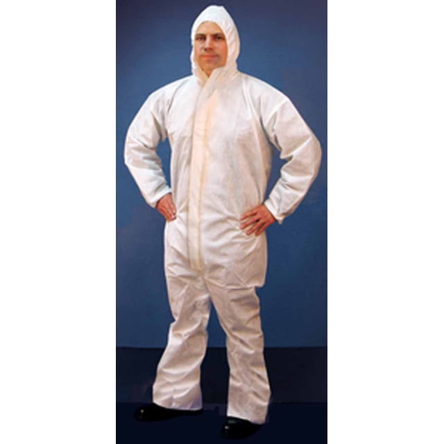Buffalo Industries 68258) ( Combinaison Jetable Microporeuse à Capuchon - Taille TTTTG
