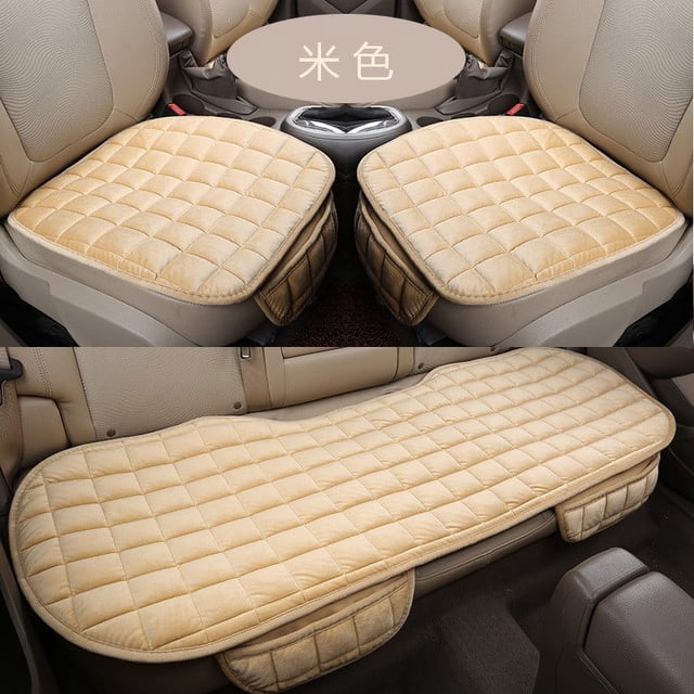 Comfort Memory Silk Car Seat Cushion with Storage Pouch - Universal Breathable Seat Cushion for Car - for Relieves Sedentary Pain and Fatigue Driving - Availabl