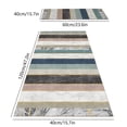 thumbnail image 3 of EGNMCR Kitchen Mat 2pcs Kitchen Rugs Cushioned Kitchen Mats For Floor Non Slip Standing Desk MatWaterproofing Kitchen Rug Set Washable For Kitche Floor Office Polyester kitchen mats, 3 of 6