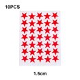 thumbnail image 3 of 10 Sheets Award Flash Sticker Five-pointed Cartoon Reward Decals for Star Removable Mother Praise Label Decorations Reward Decals Children Students Red, 3 of 6