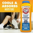 thumbnail image 3 of Arm & Hammer Odor Control Foot Powder, 7.0 Ounces, 3 of 8