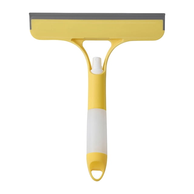 LSLJS Glass Cleaning Tool Household Tool Washing Mirror Water Window Wiper Silicone Scraper Cleaning Window Spray Brush Scraper, Home Kitchen Gadgets Accessories