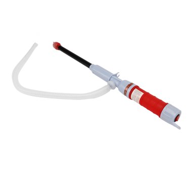 Electric Liquid Siphon Pump, One Touch Stop 20L/min  Rate Multi Purpose Liquid Transfer Pump Portable 12V  For Boats Red