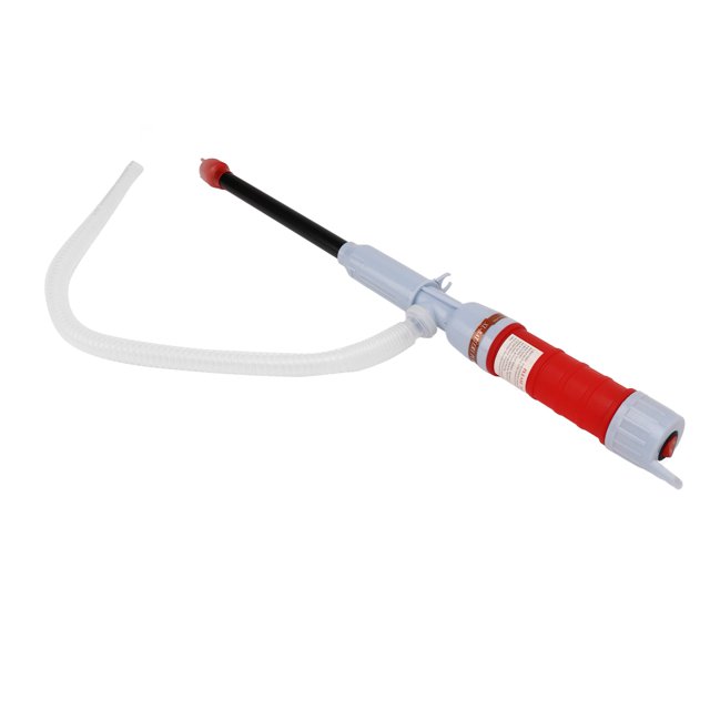 Electric Liquid Siphon Pump, One Touch Stop 20L/min Rate Multi Purpose Liquid Transfer Pump Portable 12V For Boats Red