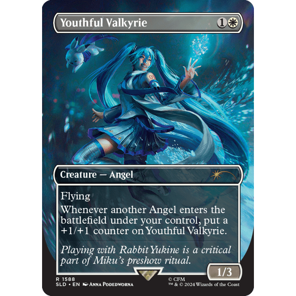 Magic the Gathering Secret Lair x Hatsune Miku: Winter Diva