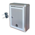 thumbnail image 3 of jifeng Suggestion Box Ballot Box Storage Container Metal Tip Money Box Charity Collection Donation Box for Bar School Voting Ballots Small, 3 of 9