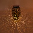 thumbnail image 3 of Hollowed Out Chrysanthemum Shadow Lantern, Hanging Metal Solar Lantern 5730LED Decorative Light  For Decks, 3 of 8