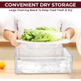 thumbnail image 4 of Fridge Organizer, Stackable Refrigerator Organizer Bin with lids, Clear Plastic Pantry Organizer Bins, Freezer Organizers Kitchen Storage and Organization for Fruits, Vegetable (7pack), 4 of 7