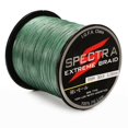 thumbnail image 2 of 100%PE Plastic Braided Fishing Line 20LB Test Moss 0.23mm Diameter 500M Length, 2 of 5