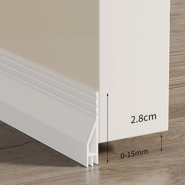 Butée de Tirage de Porte Inférieure Wave Bande Résistante aux Intempéries Bloqueur de Bruit Insonorisant Balayage de Porte