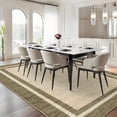 thumbnail image 2 of Bordered Washable Area Rug,Hallway Runner Rug,Washable Rug with Non-Slip Backing Stain Resistant Easy Cleaning Floor Cover for Dining Room, Living Room, Bedroom, 2 of 6