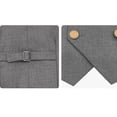 thumbnail image 5 of Boys Formal Suit Vest - 4-Button Double Breasted, Adjustable Strap - Polyester Blend - Wedding/Performance - 2-16 Years, 5 of 5
