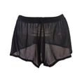 thumbnail image 3 of 2025 Wrap Mesh Women Beach Cover Up Button Down Bikini Wraps Ruffle Shorts Women Swim Cover Up Cover Up Ups Pants Cover Up Cover Drawstring Beach Side for Swimwear Bikinis, 3 of 8
