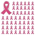 thumbnail image 4 of Bulk Pink Ribbon Pins for Breast Cancer Awareness, Lapel Pin Badges Brooches for Charity Events, Fundraising, Support Groups, Doctors Nurses, Survivors, and Promotional Gift Giving, 4 of 4