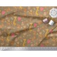 thumbnail image 2 of Soimoi Rayon Fabric Balloon,Floral & Cute Animals Cartoon Decor Fabric Printed Yard 42 Inch Wide, 2 of 3