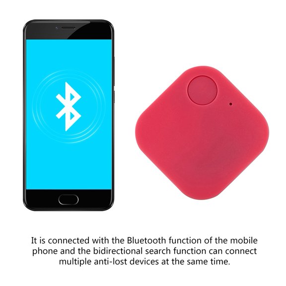 , Mini Traqueur Anti-Perte avec 4.0 pour, IOS, Blanc, Petit, Léger, Facile à Transporter