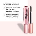 thumbnail image 4 of L'Oréal Paris Air Volume Mega Mascara, Volume Sans Alourdir, Noir Profond, 4 of 7