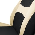 thumbnail image 4 of FH Group Car Seat Covers Full Set with Trimmable Vinyl Floor Mats, Flat Cloth, 4 of 7