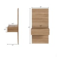 thumbnail image 4 of Nexera Milano Floating Nightstand Extension Panels (Set of 2), 4 of 8
