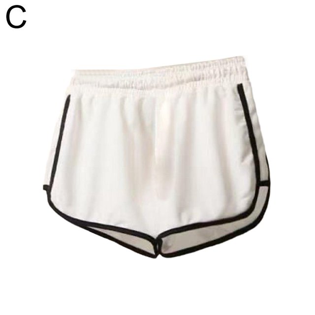 Shorts de Sport à Rayures pour Femmes Shorts Simples Amples Shorts Décontractés Amincissants